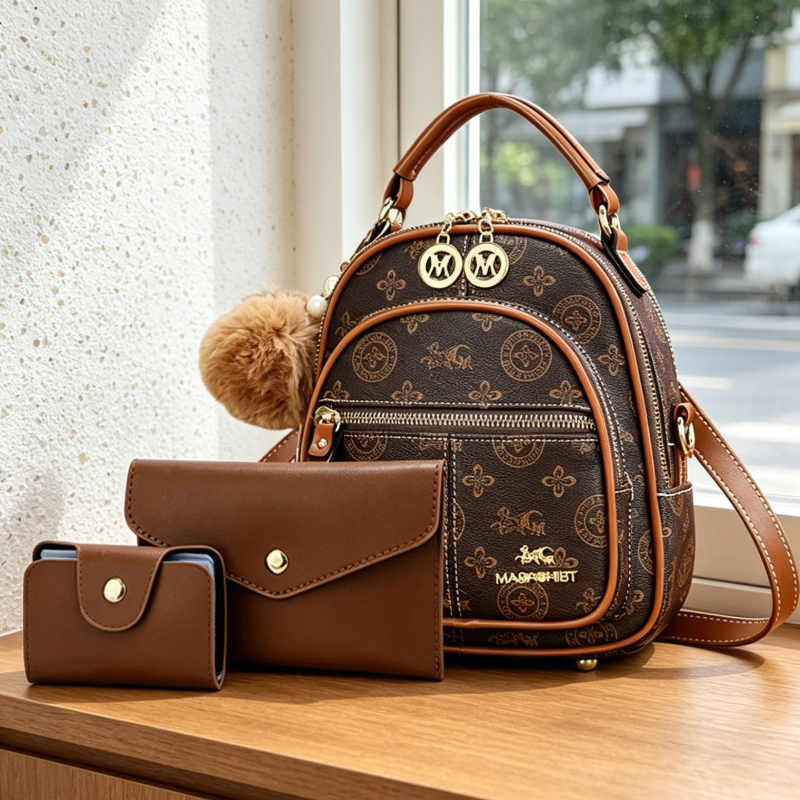 Luxury Bags For You - 3-piece women's bag set, lightweight luxury