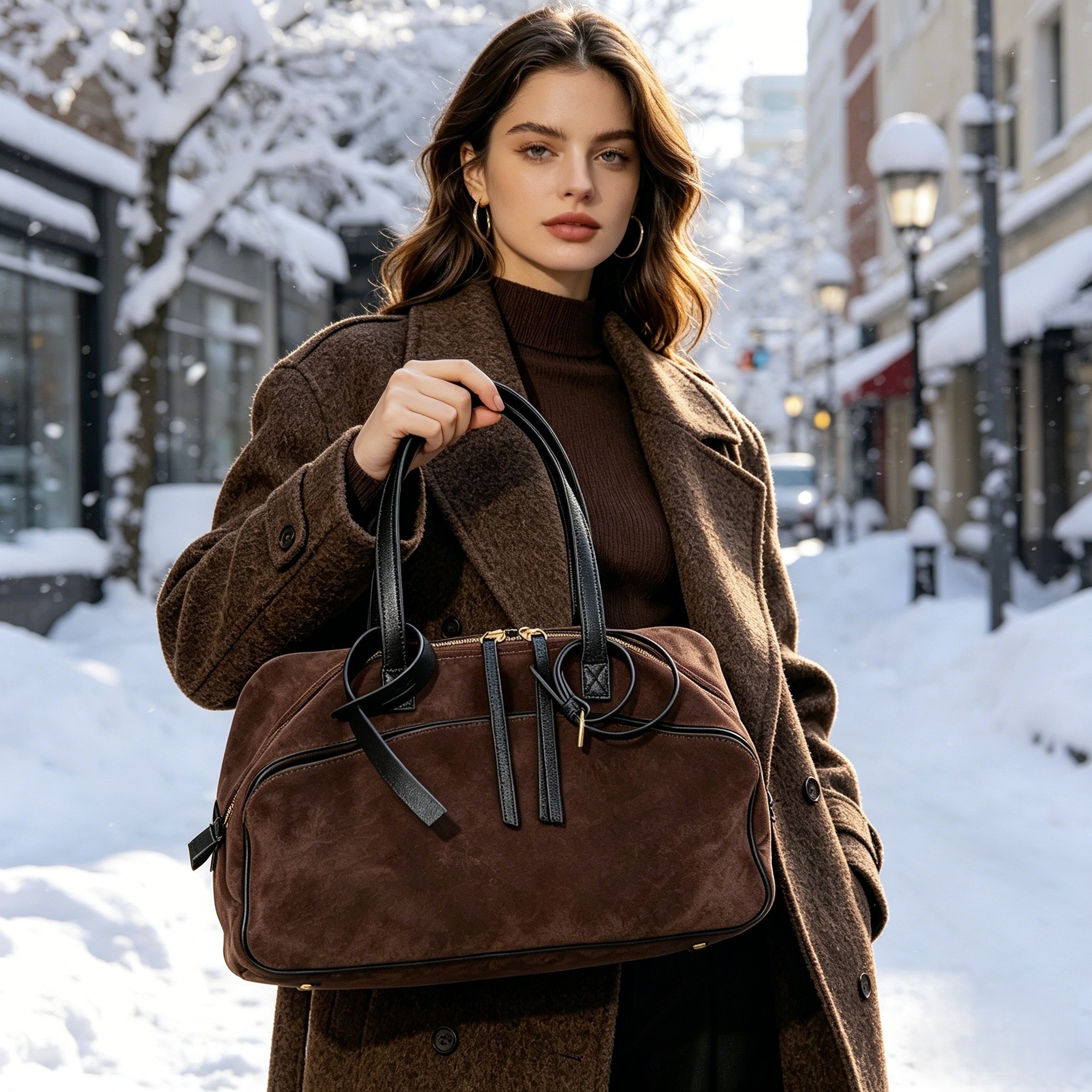 Luxury Bags From China - Autumn Winter Women's Cow Genuine Leather