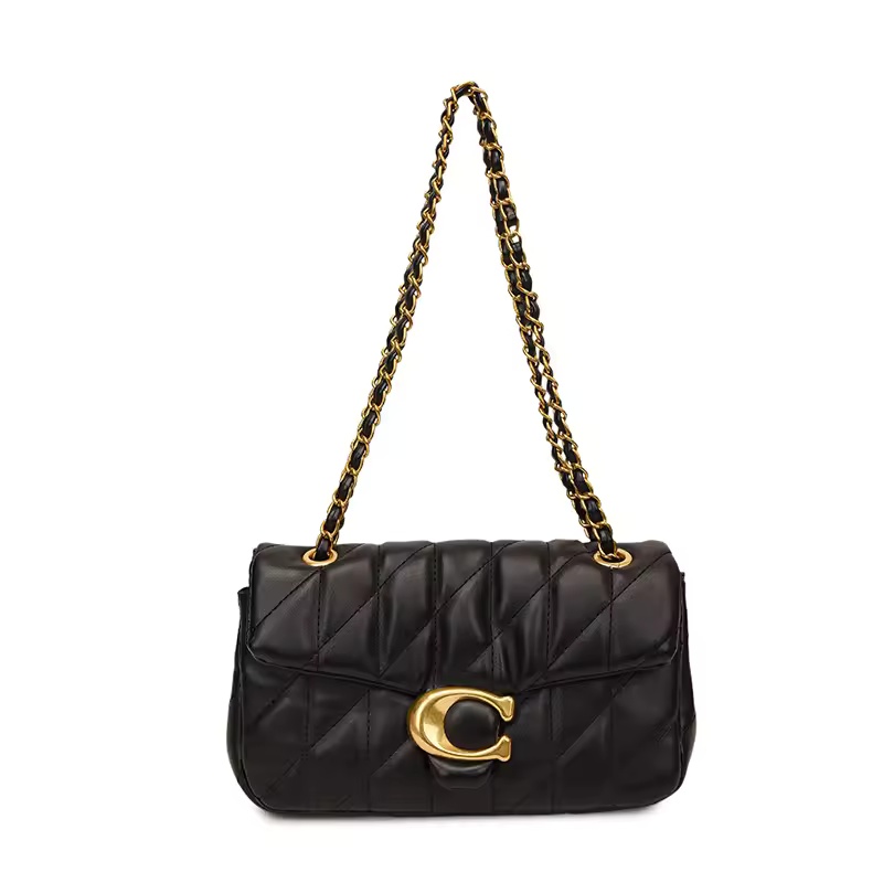 Sac à chaîne à motif diamant d - Luxury Bags Coach ulasan dan harga