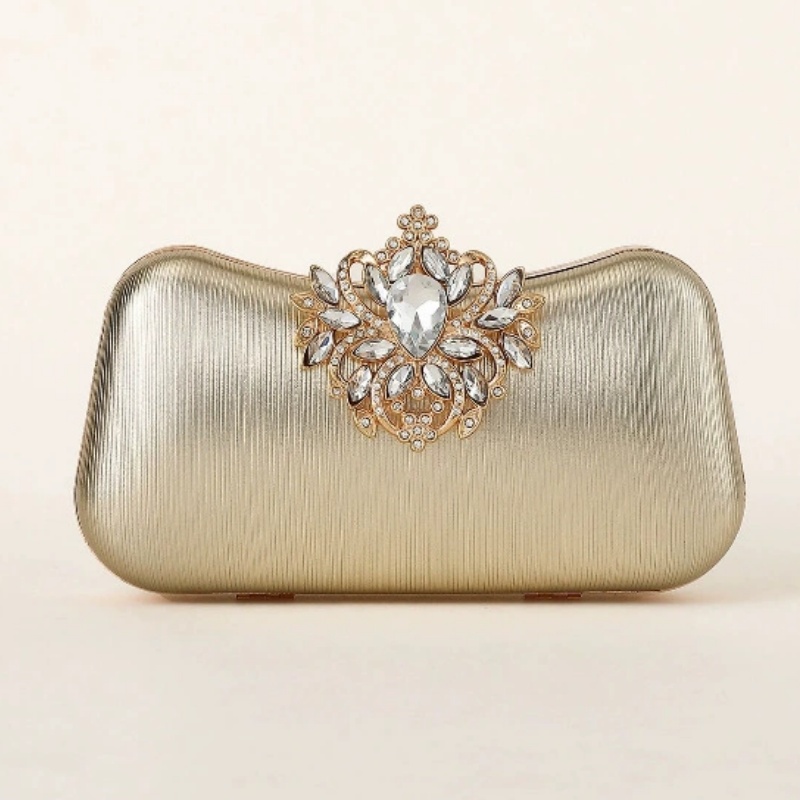 Dark Green Velvet Clutch Bag L - Luxury Bags Supplier ulasan dan harga