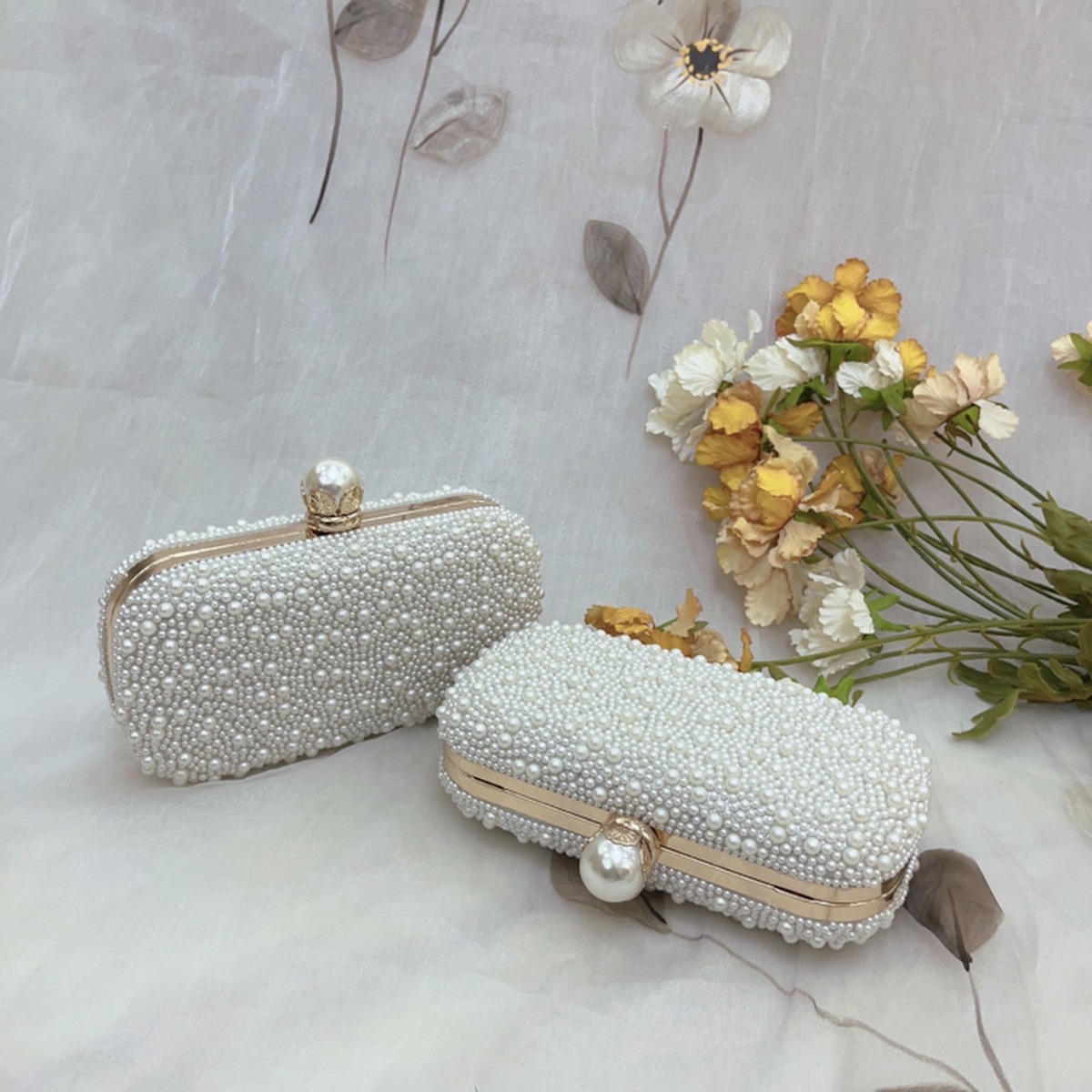 Luxury Wedding Evening Dress B - Luxury Bags Mini ulasan dan harga