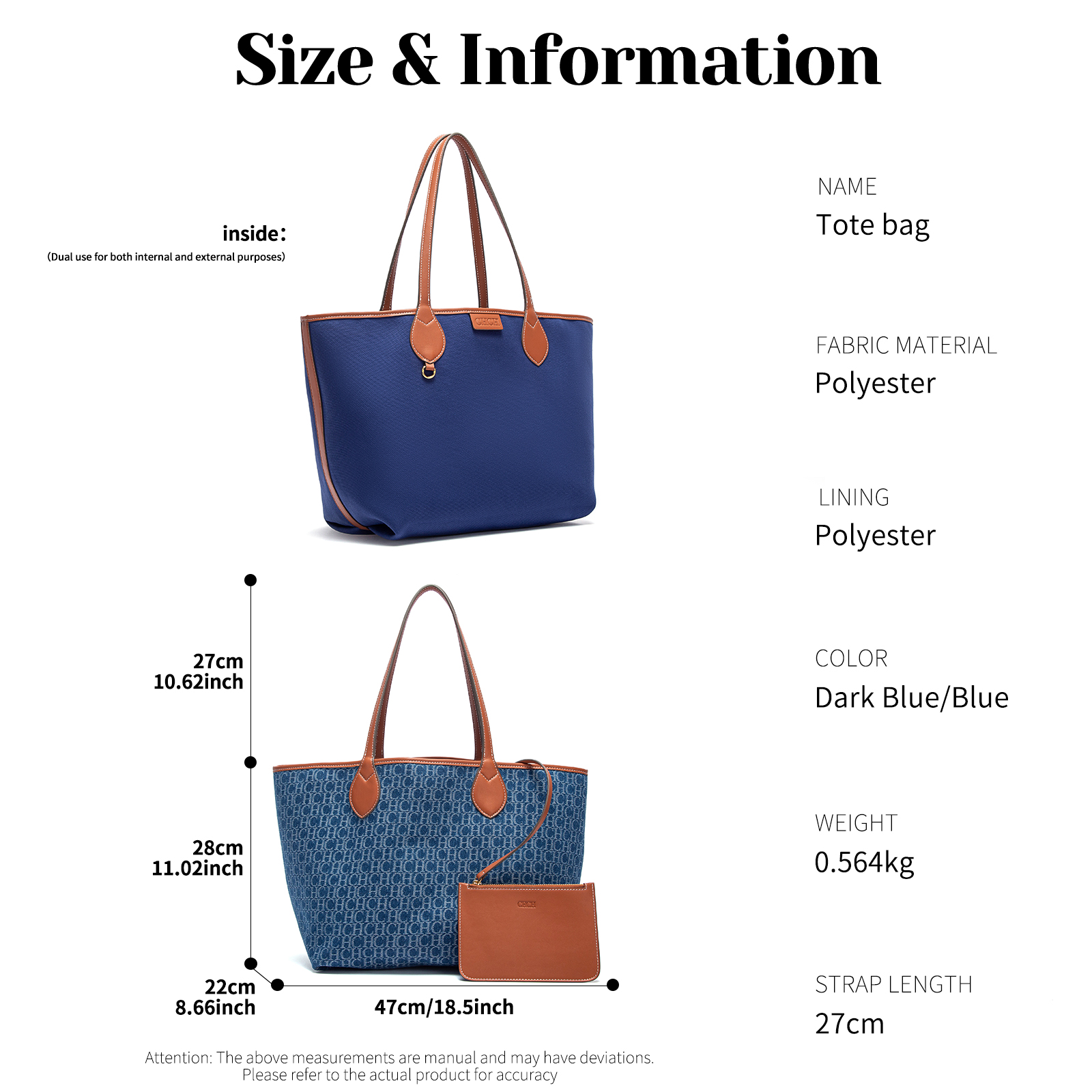 Fashion Classic Women's Large  - Luxury Bags Tote ulasan dan harga