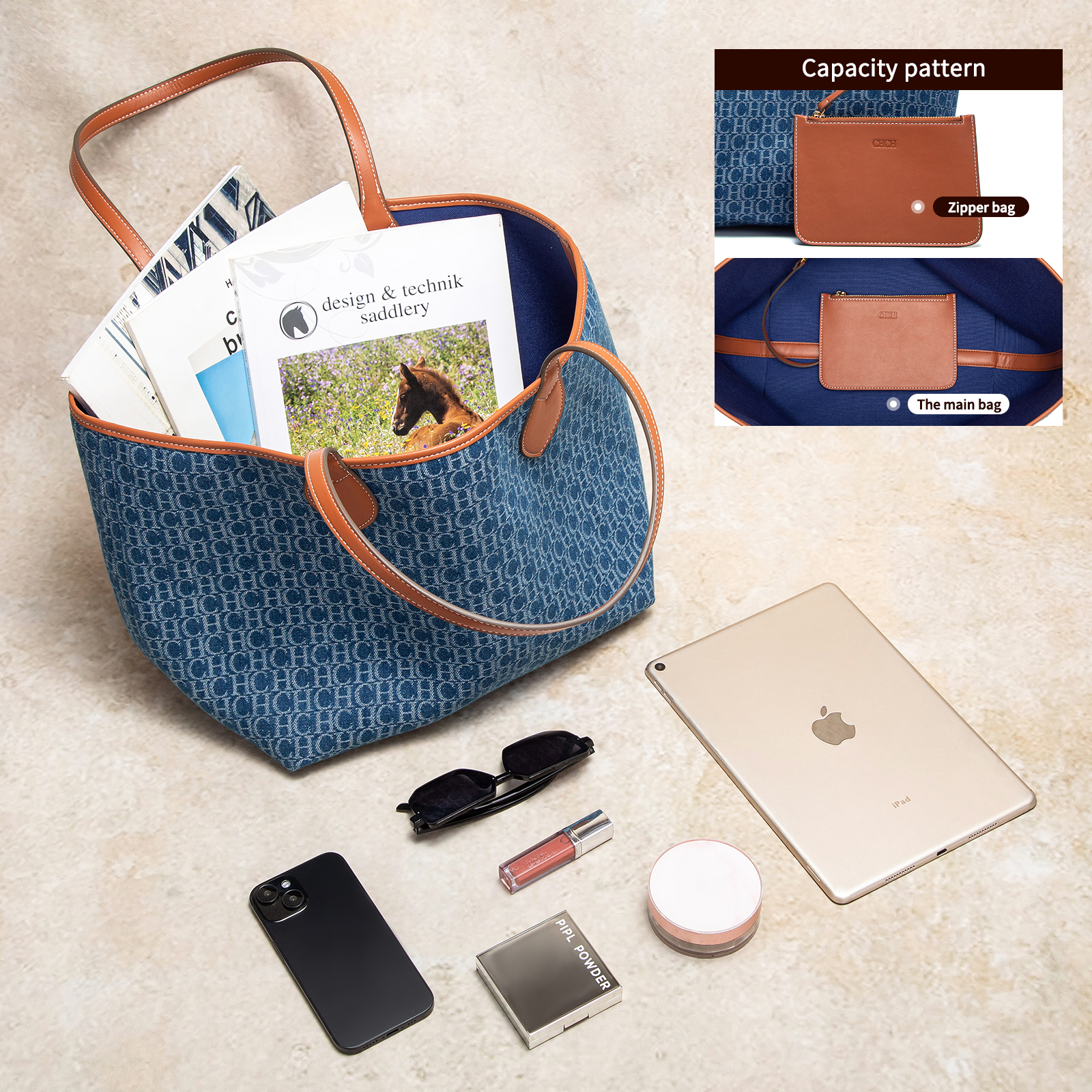 Fashion Classic Women's Large  - Luxury Bags Tote ulasan dan harga