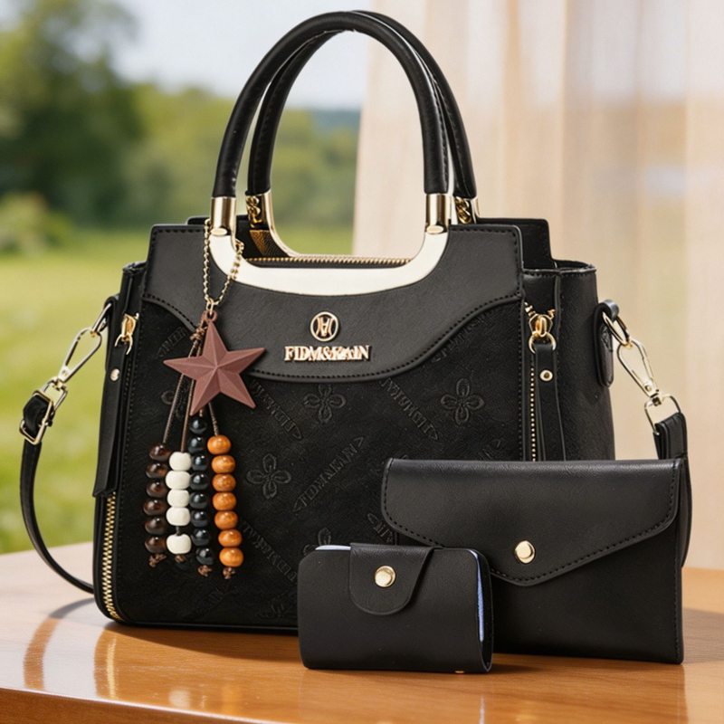 Stylish women's handbag, solid - Luxury Bags For You ulasan dan harga