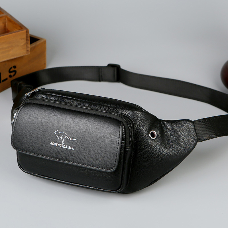 Luxury Brand Waist Bag Men Lea - Luxury Bags Leather ulasan dan harga