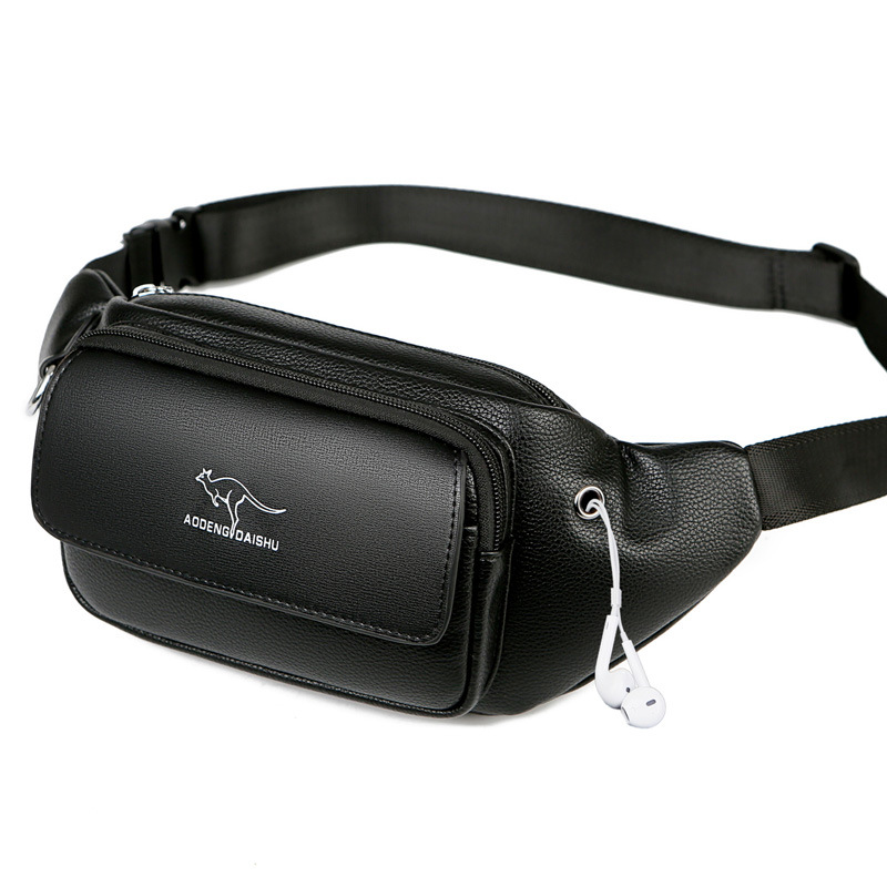 Luxury Brand Waist Bag Men Lea - Luxury Bags Leather ulasan dan harga