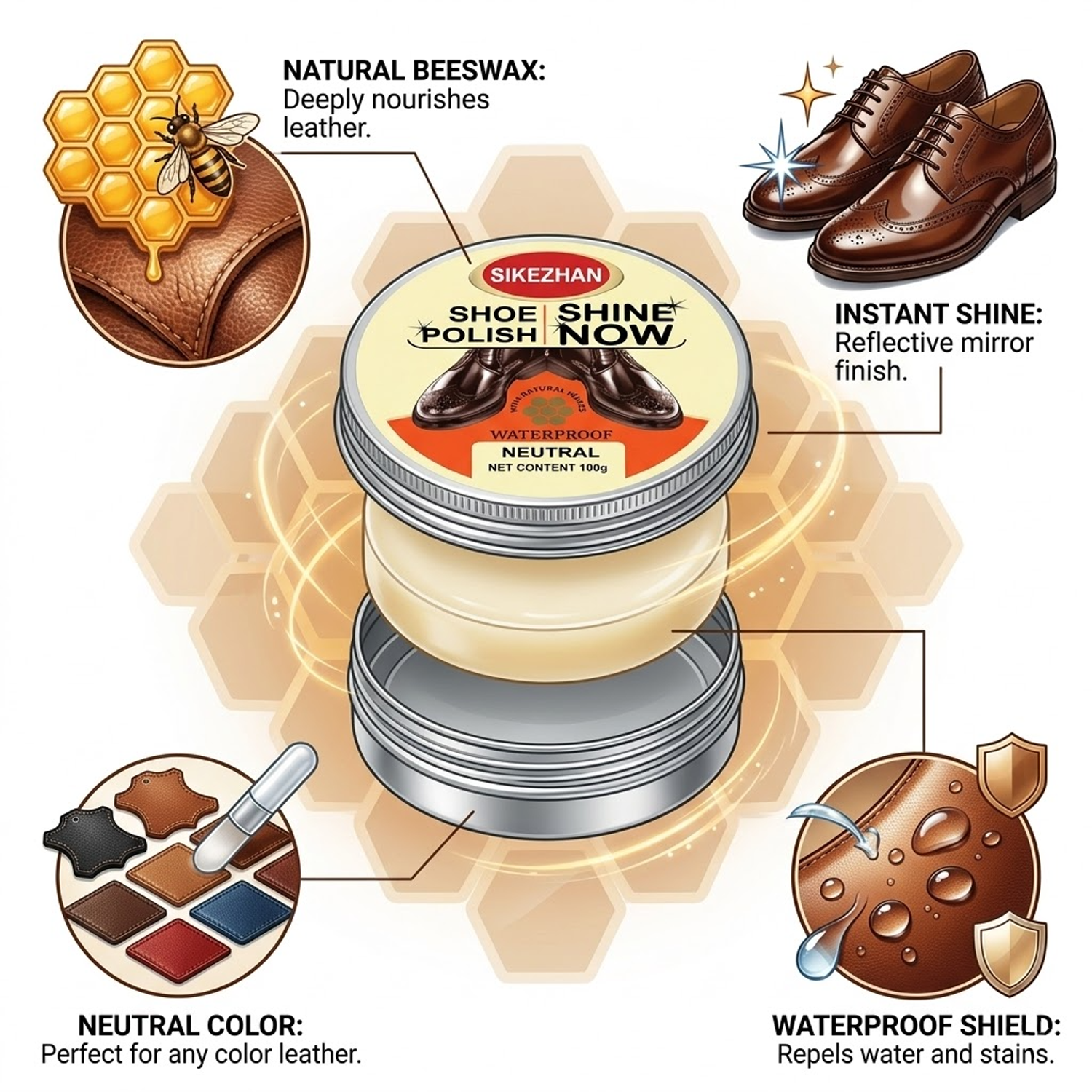 SIKEZHAN Professional Beeswax  - Luxury Bags Restoration ulasan dan harga