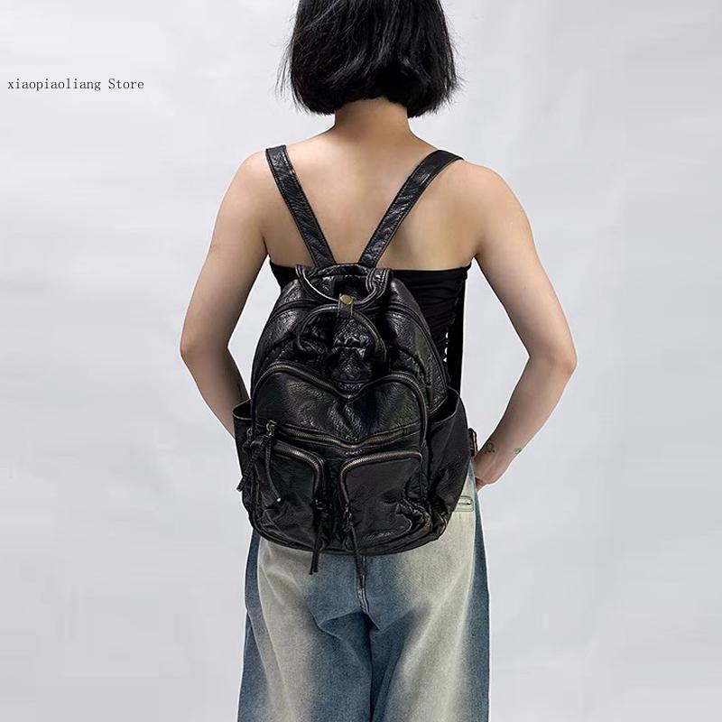 Luxury Soft Washed Pu Leather  - Luxury Bags Leather ulasan dan harga