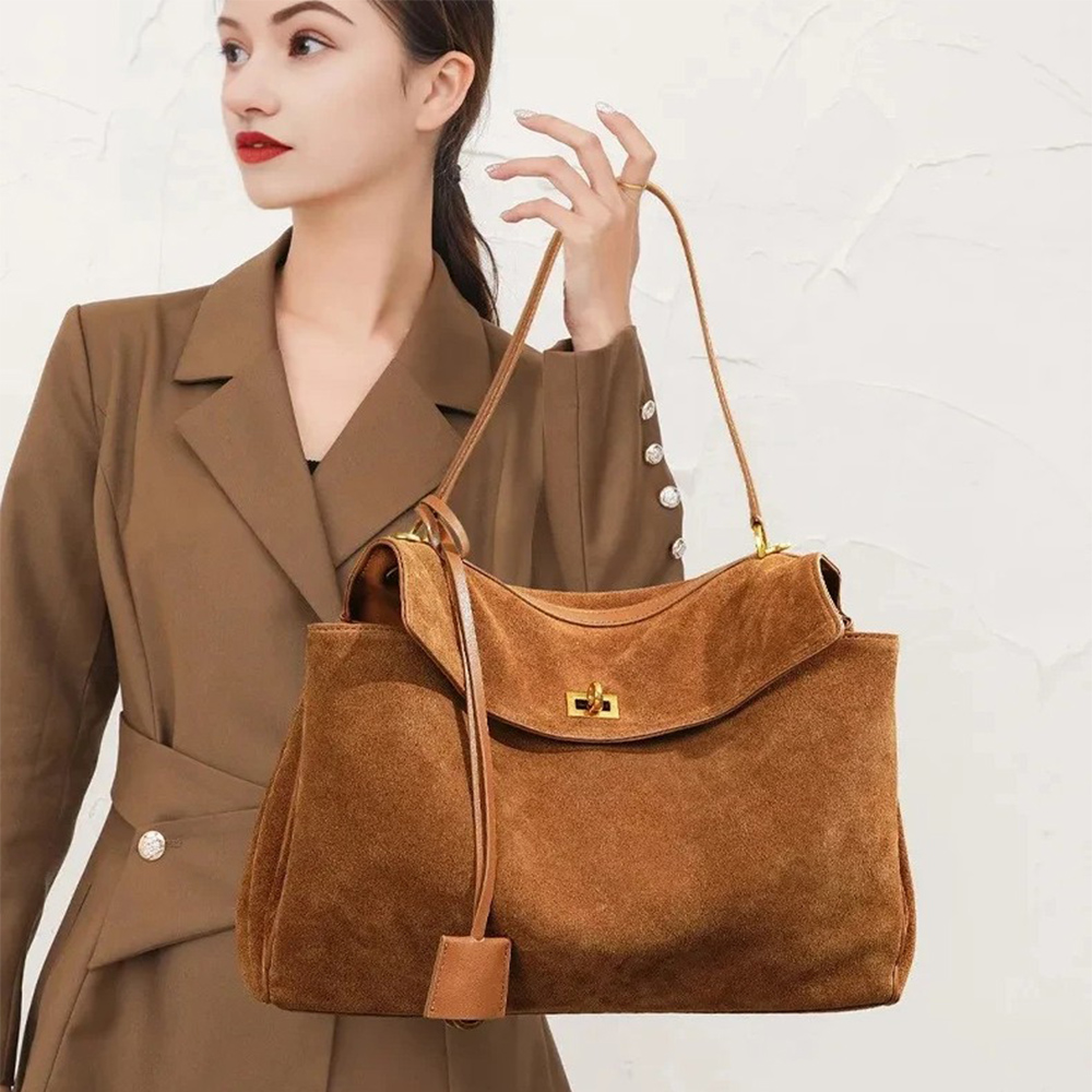 Autumn Winter Women's Suede ge - Luxury Bags Supplier ulasan dan harga