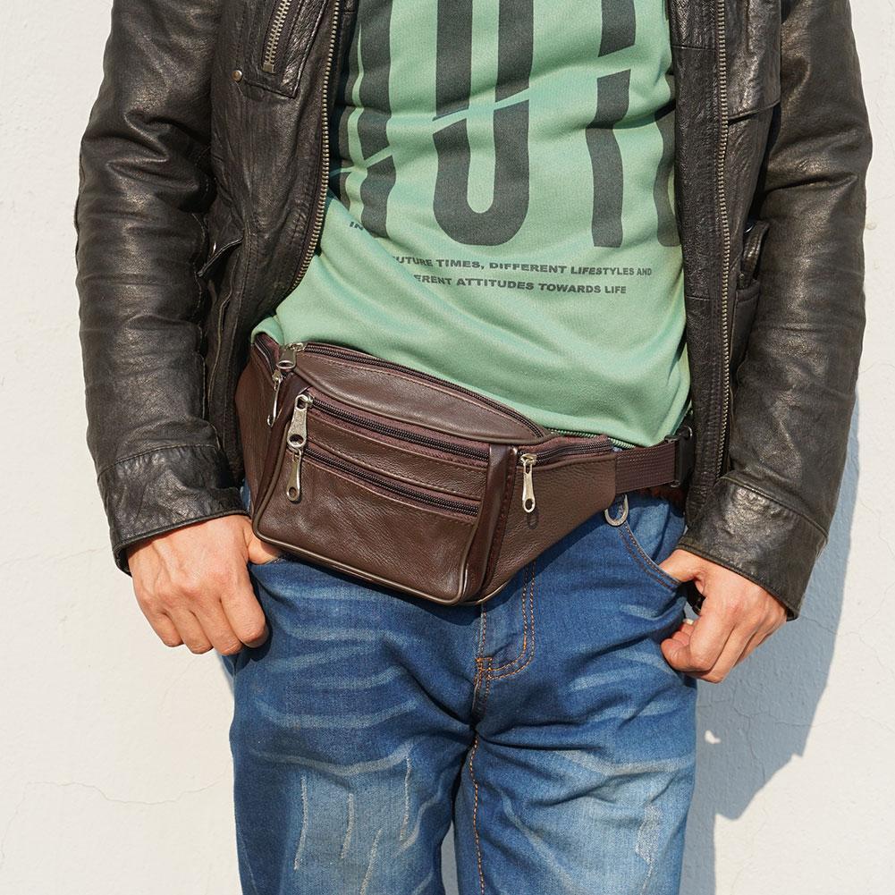 Waist Pack PU Leather Bag Wais - Luxury Bags Leather ulasan dan harga