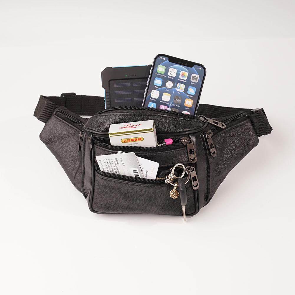 Waist Pack PU Leather Bag Wais - Luxury Bags Leather ulasan dan harga