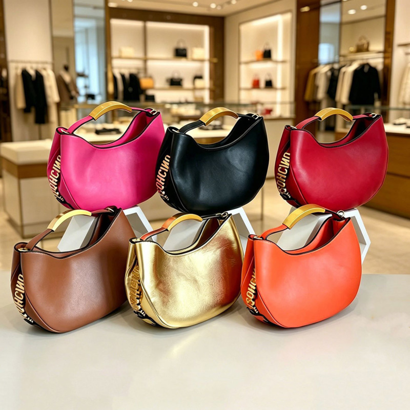 Demi-cercle Women Golden Lette - Luxury Bags Tote ulasan dan harga