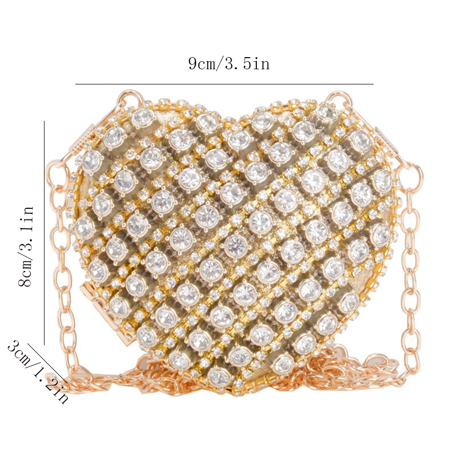 Luxury Full Diamond Banquet Ba - Luxury Bags Mini ulasan dan harga