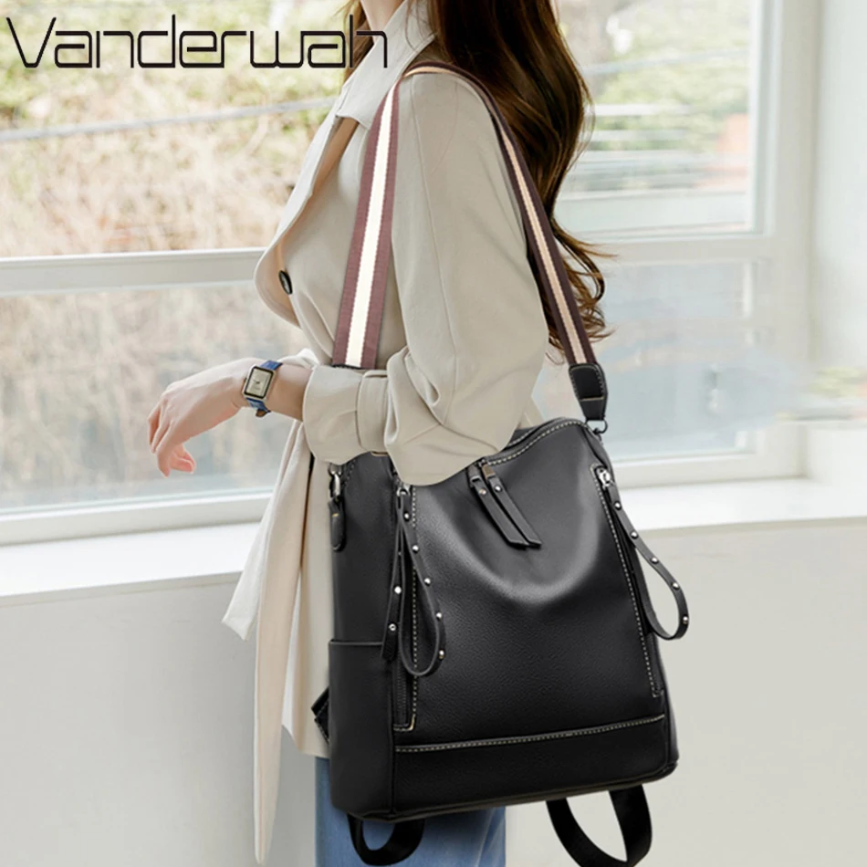 Brand Luxury Backpacks Soft Le - Luxury Bags Leather ulasan dan harga