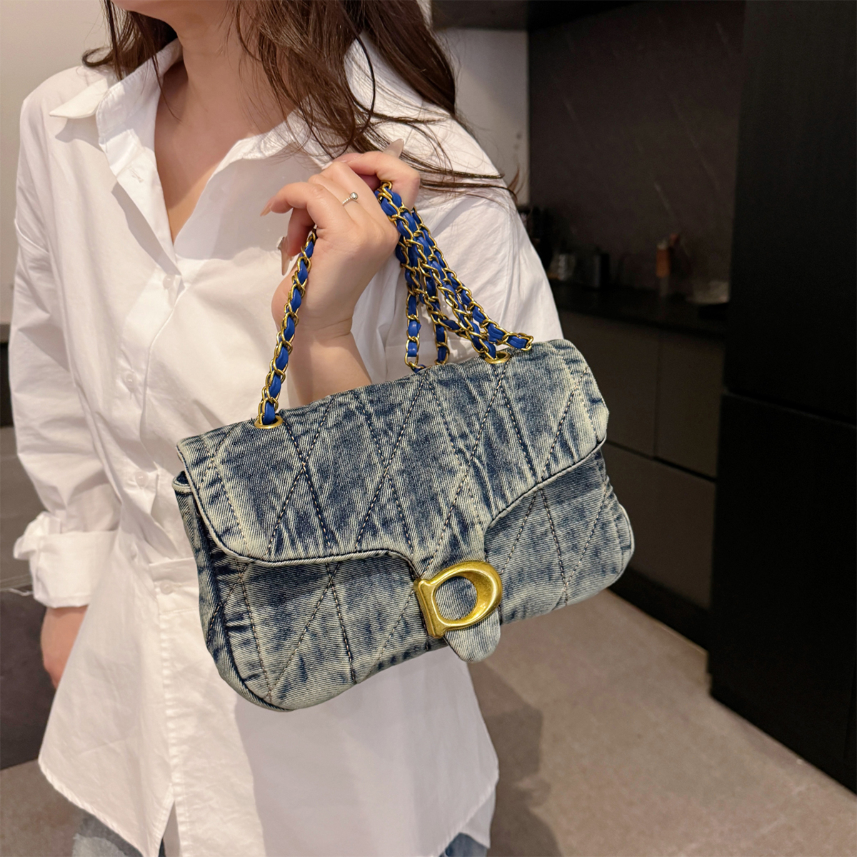 Hong Kong Style Retro Distress - Saddle Bag Distressed ulasan dan harga