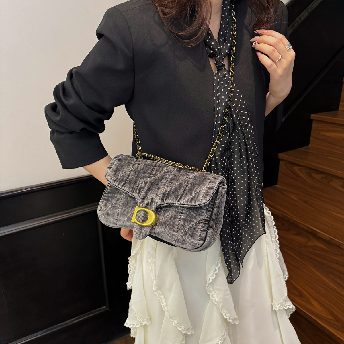 Hong Kong Style Retro Distress - Saddle Bag Distressed ulasan dan harga