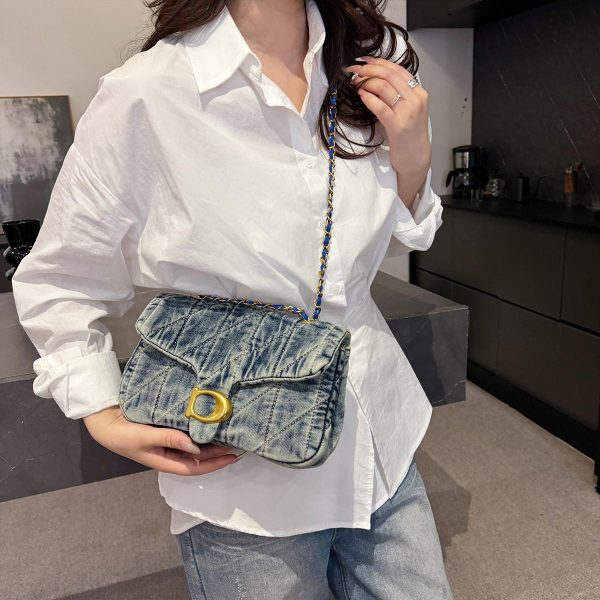 Hong Kong Style Retro Distress - Saddle Bag Distressed ulasan dan harga