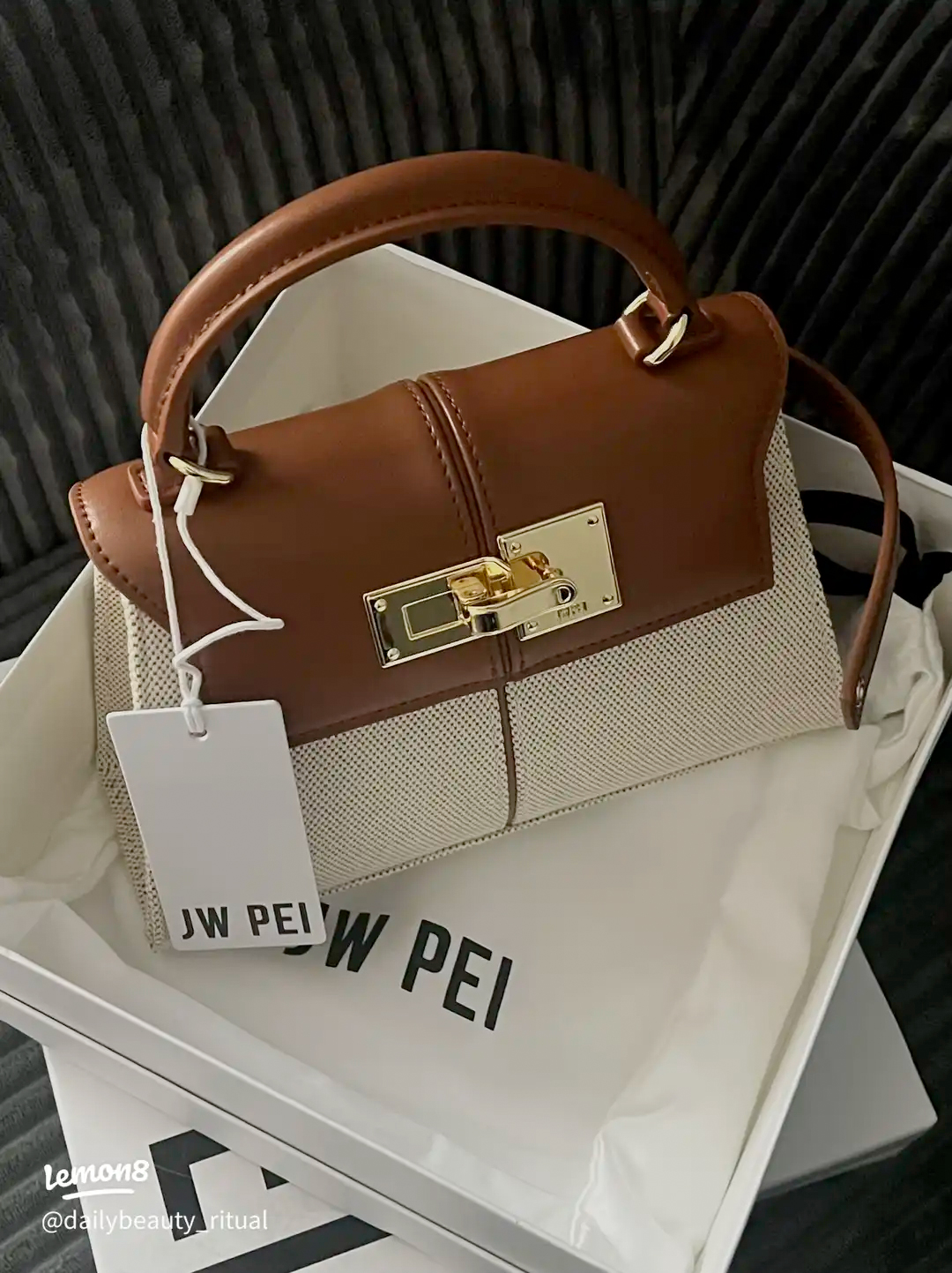 JW PEI Elise Women's Genuine L - Quiet Luxury Bags Tote ulasan dan harga