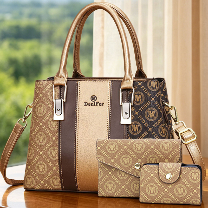 3-piece set of women's handbag - Luxury Bags For You ulasan dan harga