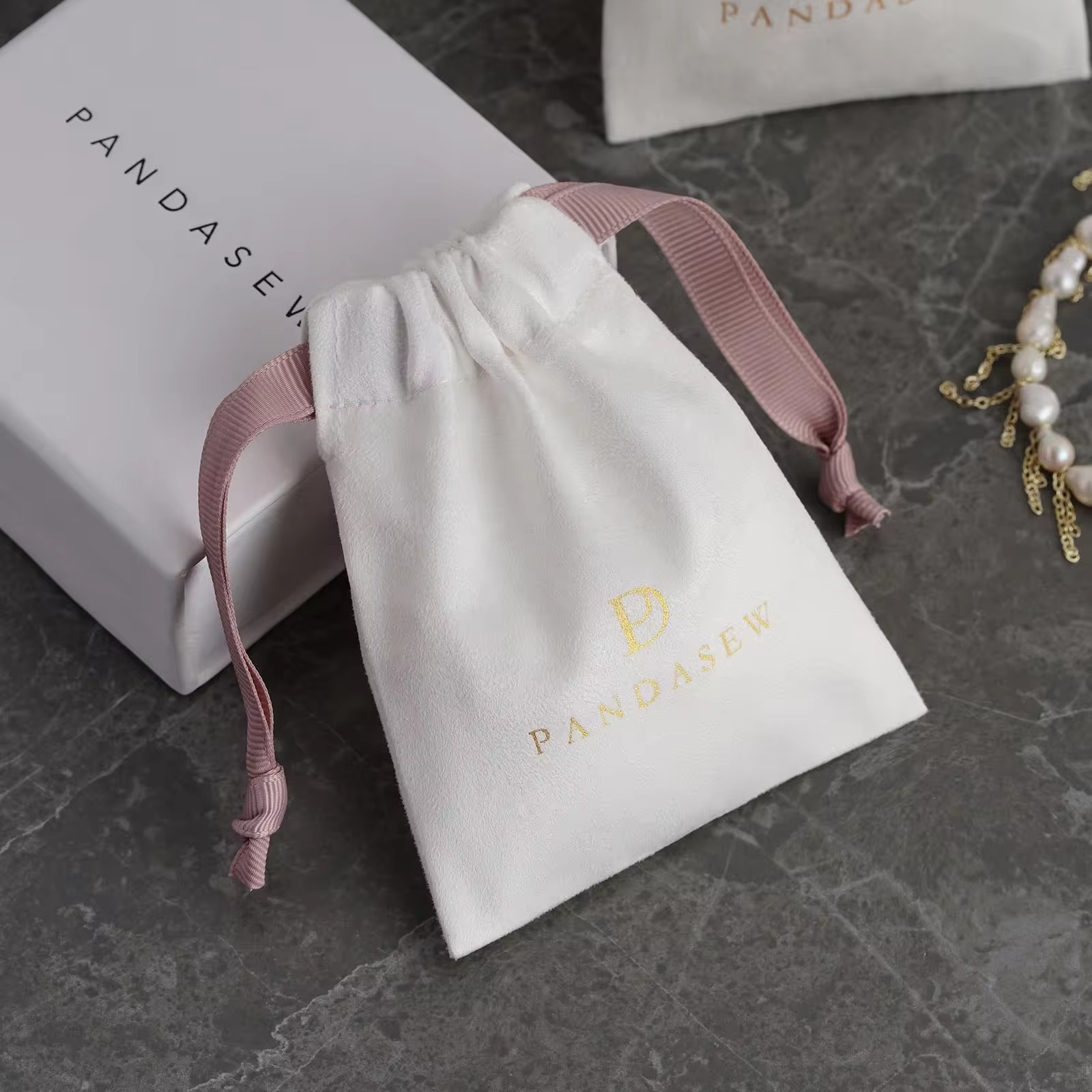 Custom Logo Luxury Suede Draws - Luxury Bags From China ulasan dan harga