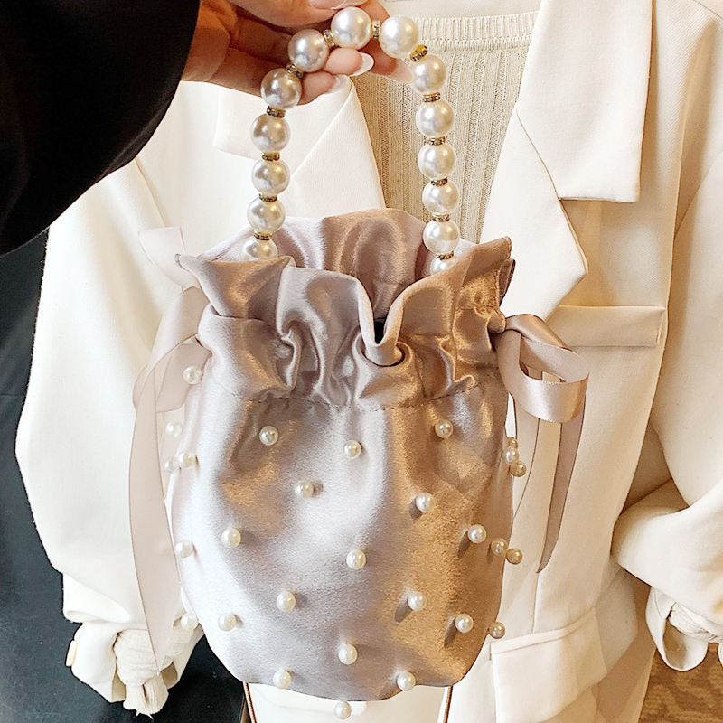 Luxury Pearls Bucket Bag Fashi - Luxury Bags Supplier ulasan dan harga