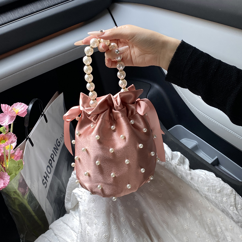 Luxury Pearls Bucket Bag Fashi - Luxury Bags Supplier ulasan dan harga