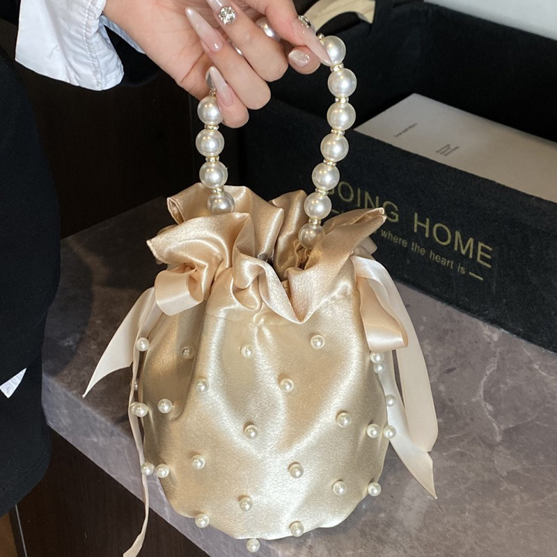 Luxury Pearls Bucket Bag Fashi - Luxury Bags Supplier ulasan dan harga
