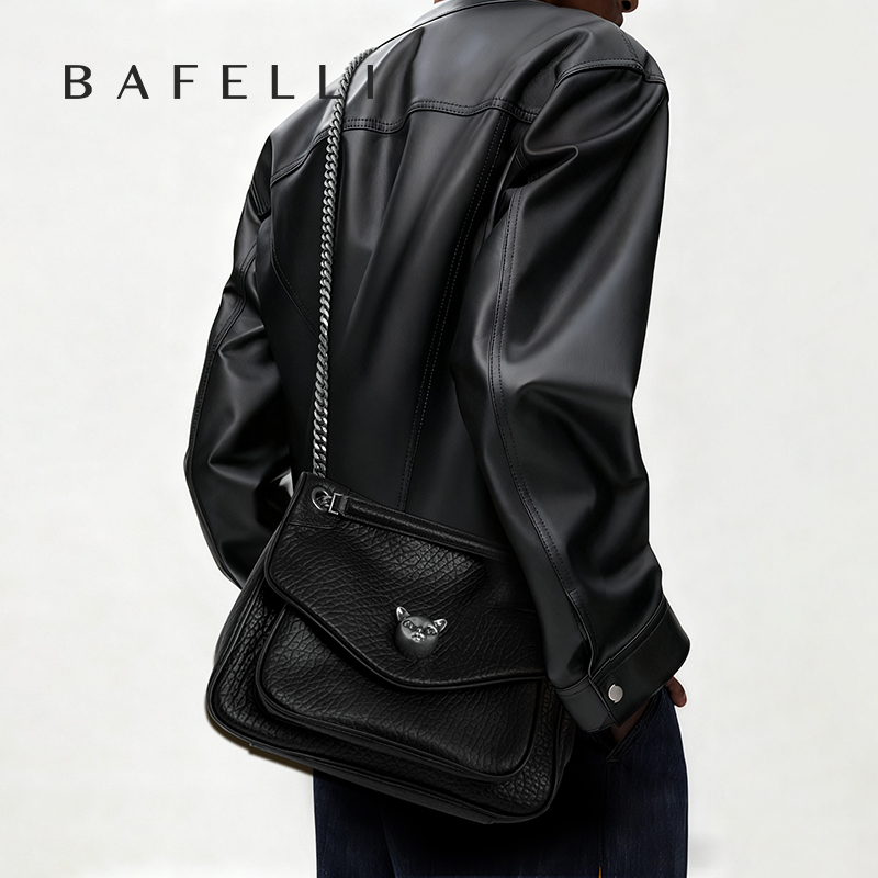 BAFELLI Trendy Chained Tote Ba - Luxury Bags Coach ulasan dan harga