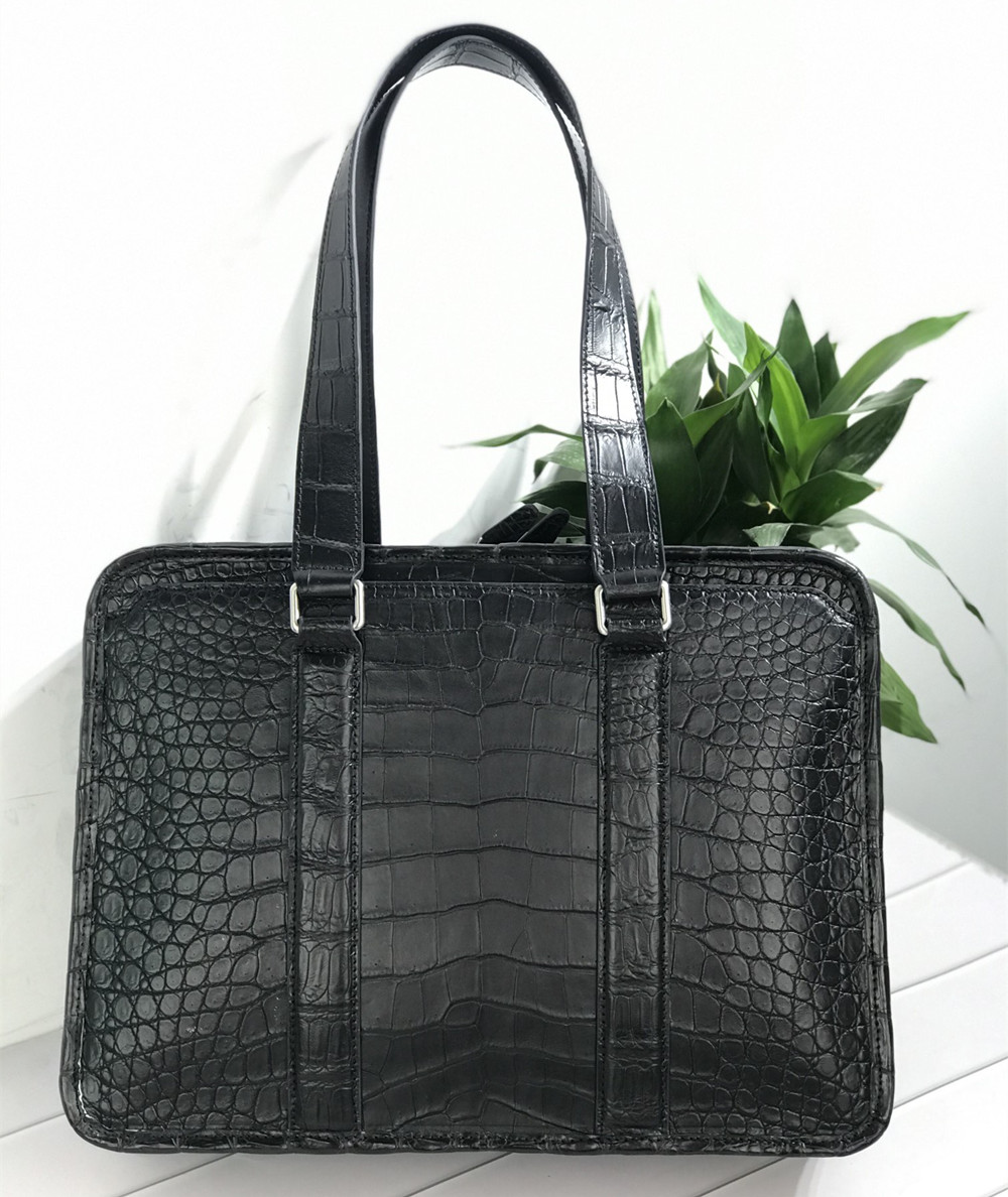 New crocodile leather laptop b - Luxury Bags Tote ulasan dan harga