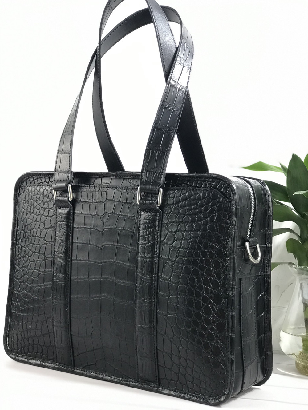 New crocodile leather laptop b - Luxury Bags Tote ulasan dan harga