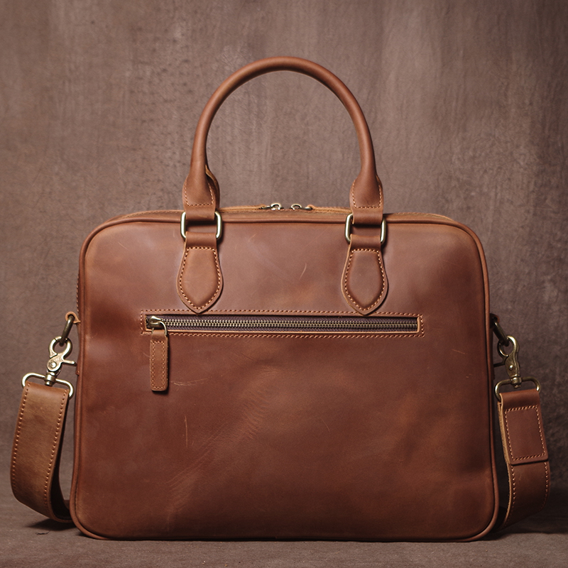 GURO Men Crazy Horse Cowhide B - Luxury Bags Leather ulasan dan harga
