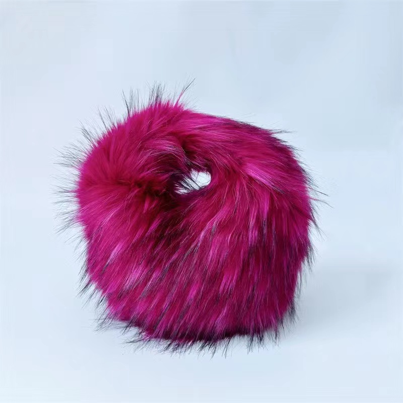 Fur Women's Small Half Moon Ba - Luxury Bags Cute ulasan dan harga