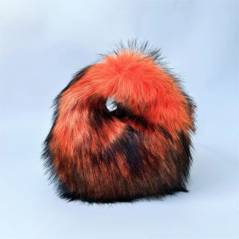 Fur Women's Small Half Moon Ba - Luxury Bags Cute ulasan dan harga