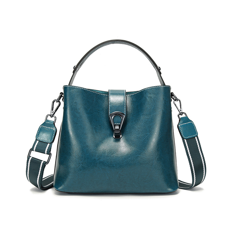 Real Oil Wax Leather Women's B - Luxury Bags From China ulasan dan harga