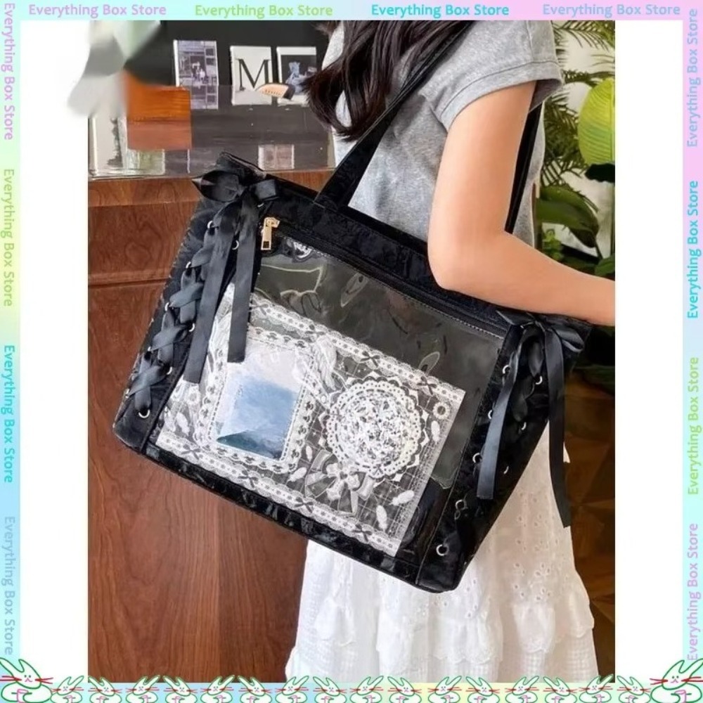 Versatile Fashion Ribbon Itaba - Luxury Bags Tote ulasan dan harga