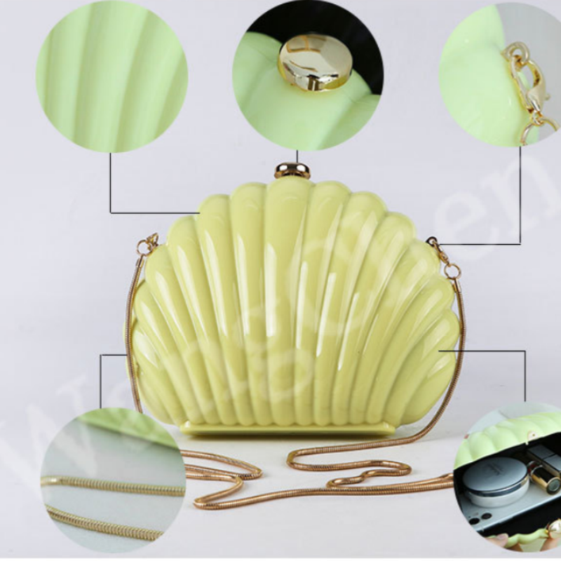 Lady Mini Shell Bag Plain High - Luxury Bags Cute ulasan dan harga