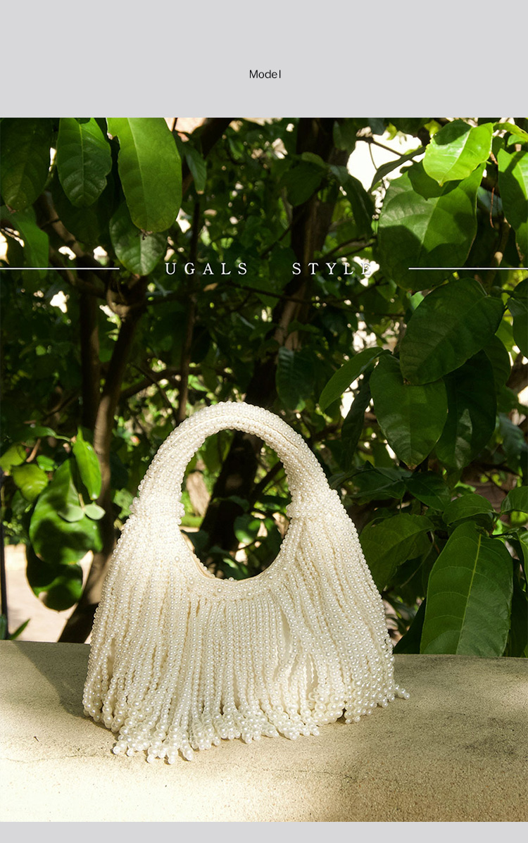 Design Handle Pearl Evening Cl - Luxury Bags Supplier ulasan dan harga