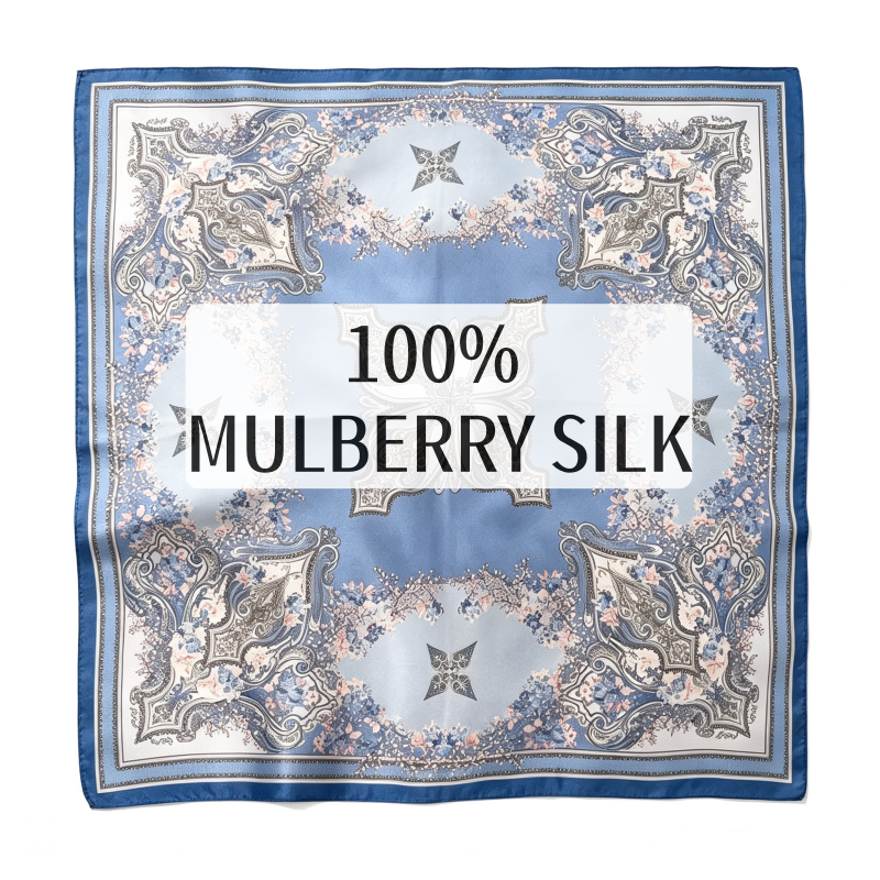 Baroque Floral 100% Mulberry S - Luxury Bags Supplier ulasan dan harga