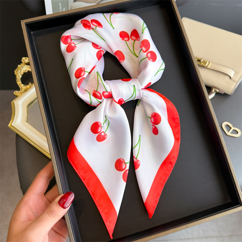 Luxury Square Satin Scarf Wome - Luxury Bags Mini ulasan dan harga