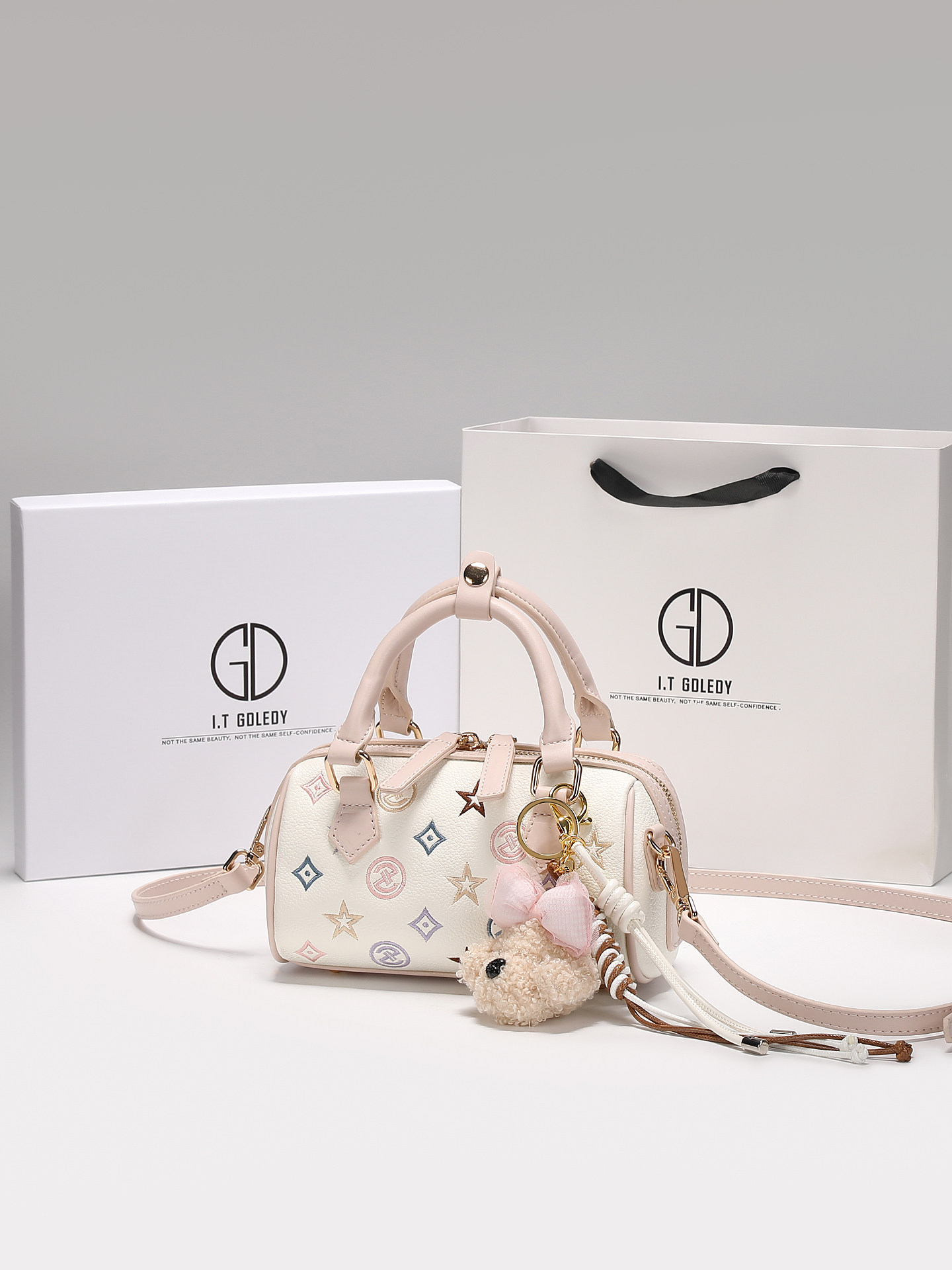 Luxury and Sweet Handheld Bost - Luxury Bags Cute ulasan dan harga